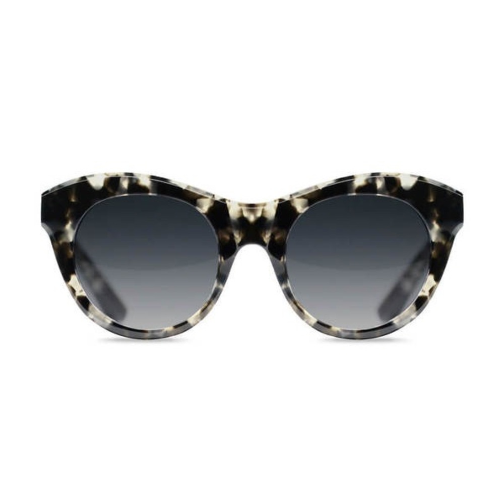 Suffolk tortoiseshell sunglasses black and gray